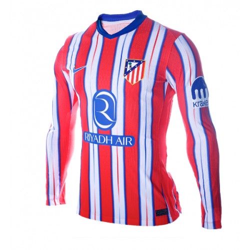 Fotbalové Dres Atletico Madrid Domácí 2024-25 Dlouhý Rukáv